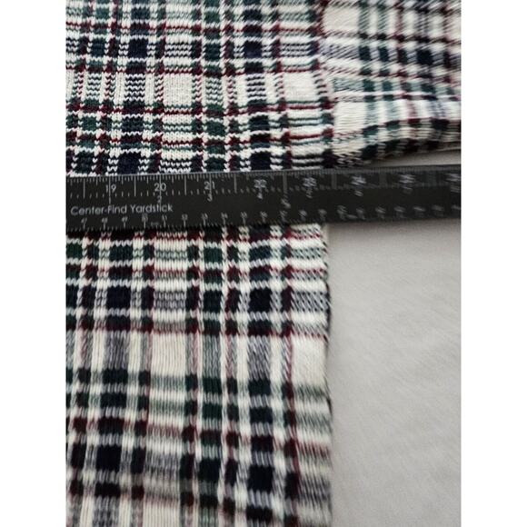 Vintage Bill Blass Sweater Knit Pullover Crewneck Plaid Made USA Mens XL - Picture 5 of 10